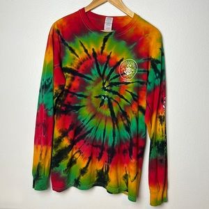 Panama City Beach Tie Dye Long Sleeve Tee